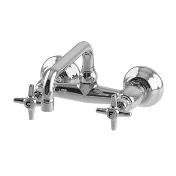 Смеситель для мойки настенный Stella Italica 3245/200, длина излива 200мм хром IT 04006 CR00