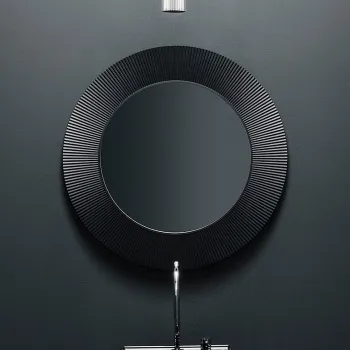 Laufen Kartell Зеркало круглое d=780мм, настенное, без подсветки, цвет: черный (по запрсоупривезем за 3 недели!)