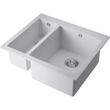 Мойка кухонная Omoikiri Bosen 59-2A-WH белая 4993823