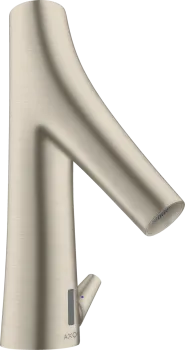 Смеситель для раковины Axor Starck Organic 12173820 электронный, с регулировкой температуры, никель