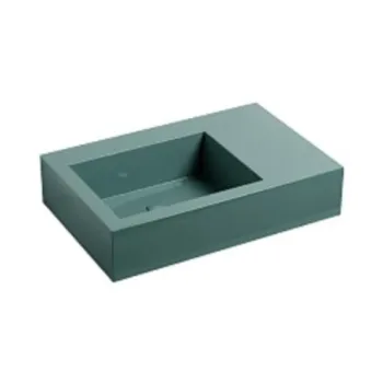 Раковина накладная Cielo I Narcisi NALAMSXSF SM 76 см левая зеленый