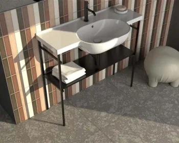 Консоль для раковины Globo Mode ME100 размер 967 см крепление в комплекте ME003SAR