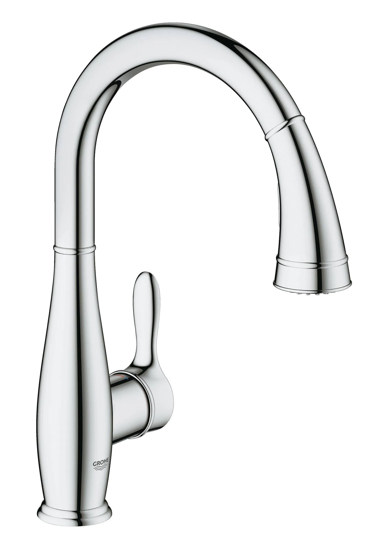 Смеситель однорычажный для мойки, GROHE Parkfield, хром, 30215001
