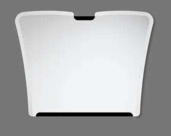 Зеркало Devon&Devon Summertime Antique 1050х810х26 мм со вставками из крашенного дерева, deep black EFSPSUMMER-BL