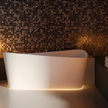 Ванна из искусственного камня Novellini Infinitive 184x90 INF1170752AD-UU