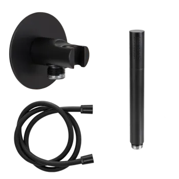 Душевой гарнитур Daniel A546XB43515 чёрный матовый