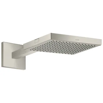 Axor Shower Верхний душ 24x24см., с настенным держателем 41.1-45.8см., цвет: сталь 10925800