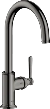 Axor Montreux Смеситель для кухни 260, на 1 отв., цвет: полированный черный хром 16580330