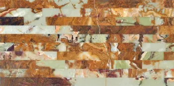 Мрамор Marmocer Matrix 01 Matrix Tile Green Puzzel Onyx MC074 30x60 см MC074