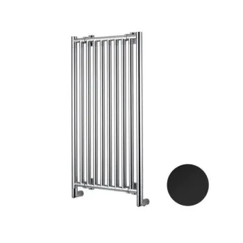 Полотенцесушитель электрический Margaroli Cielo 580465NOV 87.5x46.5 левый черный