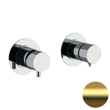 Смеситель для душа Daniel Tokyo TK625DP золото брашированное