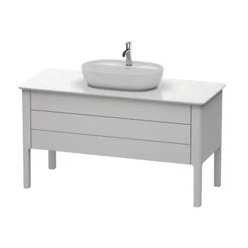 Duravit Luv База напольная, 743x1388x570,1  2 выдв.ящика, цвет скандинавско белый шелковисто-матовый