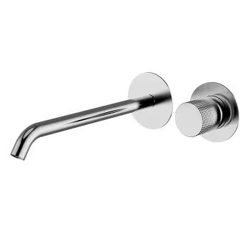 Смеситель для раковины встроенный Cisal X32 X1005511D1 нержавеющая сталь