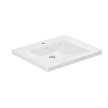 Подвесной умывальник для людей с ограниченными возможностями Azzurra Thin 70×57×H15 cm c 1 отв под смеситель, белый THLD07057T0MBI*1