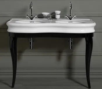 Тумба под раковину напольная Simas Lante LAM120 nero 113x75,5 см черный