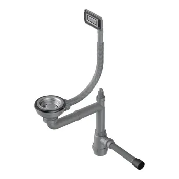 Сифон для мойки Omoikiri WK-1-UN-IN нержавеющая сталь 4956777