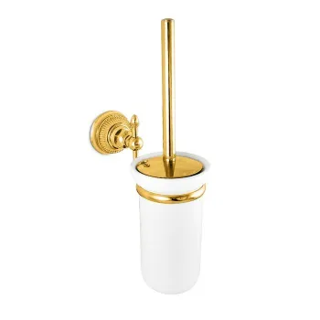 Ершик для унитаза подвесной Nicolazzi Impero золото 1490GO36