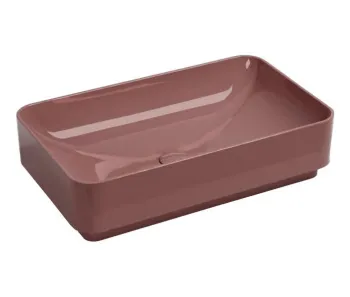 Раковина накладная Cielo Mare MRLAR CO 60 см красный