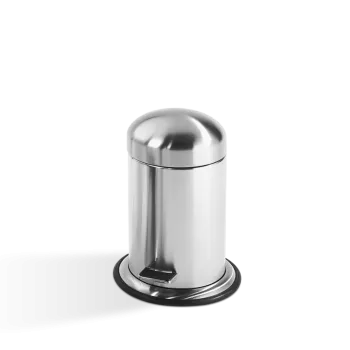 Ведро Decor Walther TE 30 17xh31 с педалью и крышкой, сталь матовая 608176