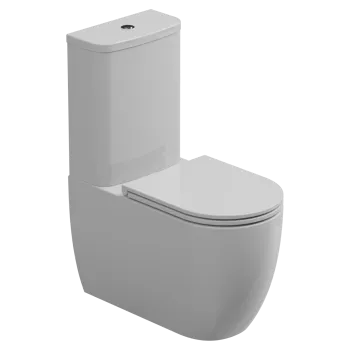 Чаша напольного унитаза GSG Ceramic Design Like LKMBL000P белый глянцевый