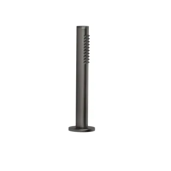 Душевой гарнитур на борт ванны Gessi Ingranaggio 63327.707 Black Metal Brushed PVD