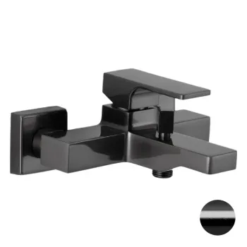 Смеситель для ванны Remer Absolute  черный брашированный хром AU05CFP