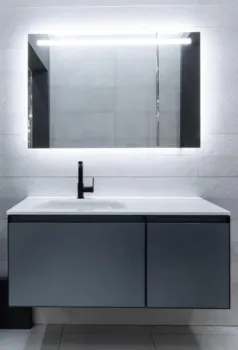 Комплект мебели фабрики Artelinea Skin 1200 500 530 2 2 Blum Legra Box Laminam Opalite 1200 800 34 Optiwhite 2 Bluetooth Raspr017