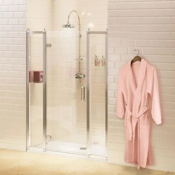 Душевая стенка Burlington C17 хром