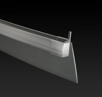 Горизонтальный левый уплотнитель для Radaway Eos и Eos II* без порога 007-106700500