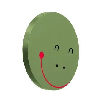 Laufen FLORAKIDS сегмент для зеркала 262x21x296 мм, «голова гусеницы», зеленый