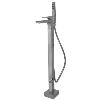 Смеситель для ванны Fima Carlo Frattini Zeta напольный, с ручным душем, хром F3964/4NCR