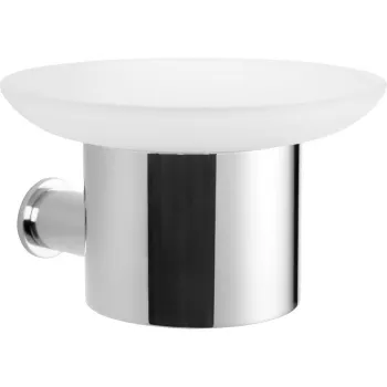 Мыльница подвесная Cisal Xion матовое стекло/нержавеющая сталь XI090600D1