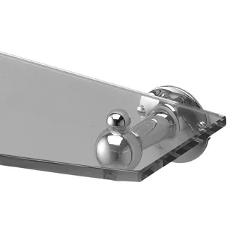 Полочка стеклянная Devon&Devon New York хром NY110CR