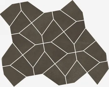 Керамическая плитка Италон Terraviva Moka Mosaico Opaco 27.3x36 см 600110000938
