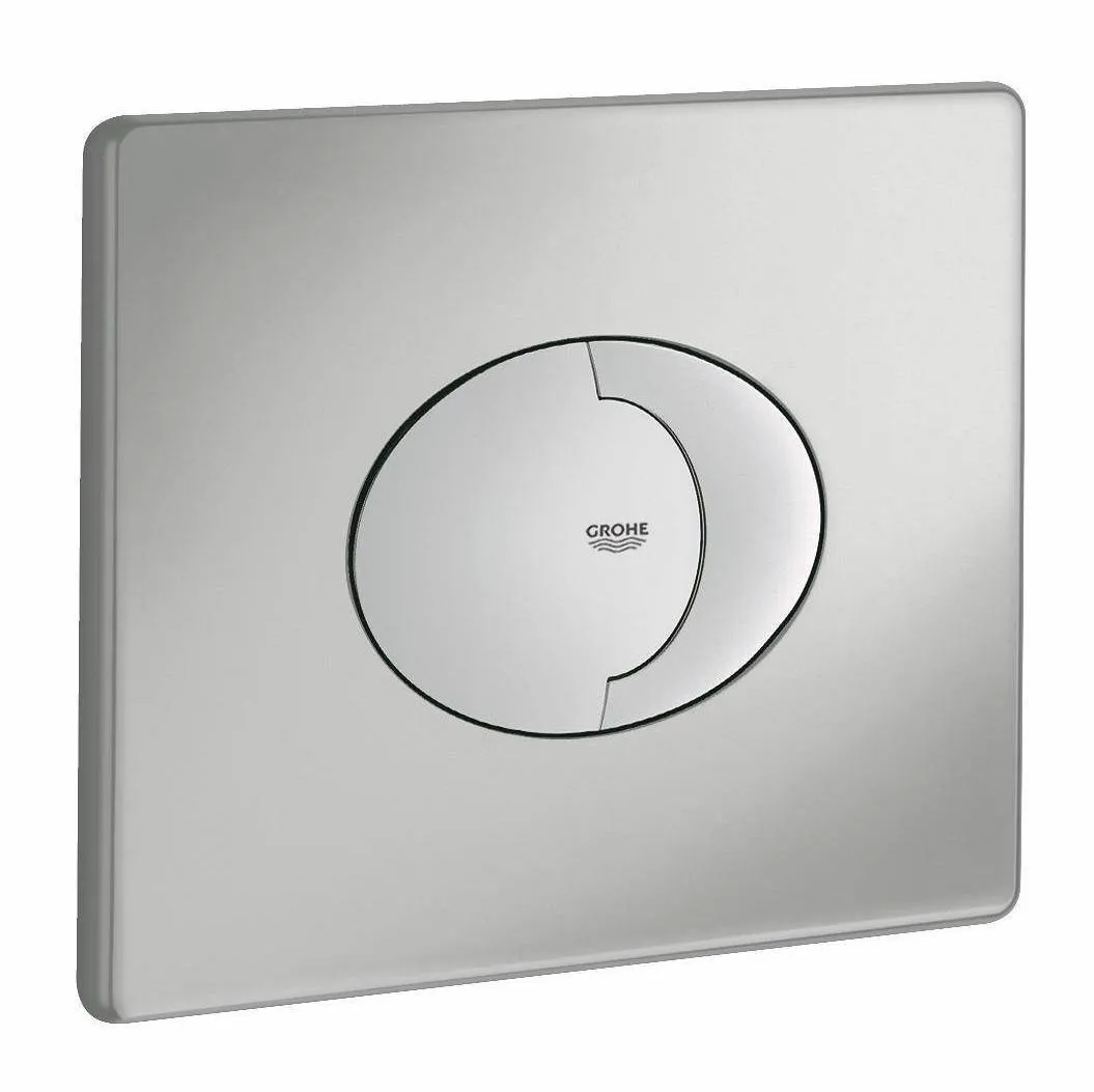 Панель смыва для унитаза GROHE Skate Air горизонтальная 3 режима смыва, матовый хром 38506P00