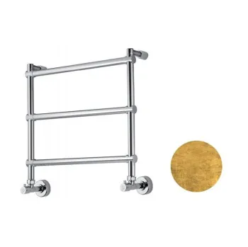 Полотенцесушитель водяной Margaroli Sole 4424703OBN 54x54 бронза