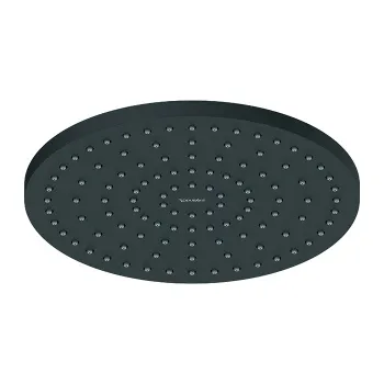 Duravit Верхний душ 250, Материал: пластик, соединительная резьба 1/2“, Монтаж: потолок или стена, черный матовый