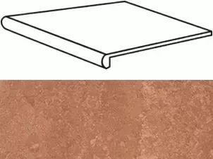 Ступени Casalgrande Padana Marte Levigato Rosso Soraya Scalino 30х33