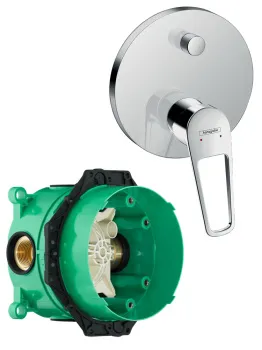 Смеситель для ванны Hansgrohe 71345000S хром