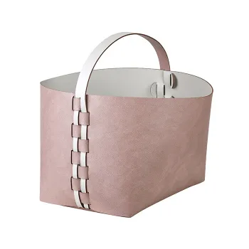 Корзина ADJ Helena 35x30xH26, пепельная роза/устричный 630593