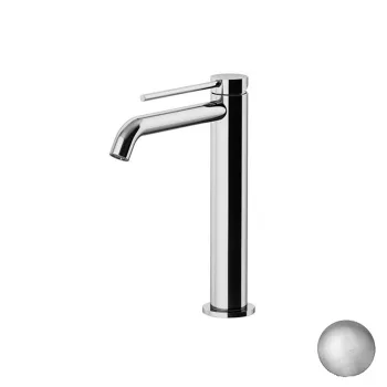 Смеситель для раковины высокий Gattoni Circle Two 302 9148/91NS никель