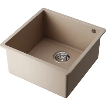 Мойка кухонная Omoikiri Bosen 44-U-SA бежевая 4993597