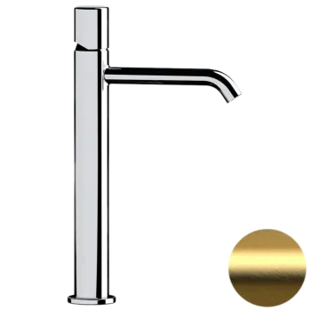 Смеситель для раковины Daniel Trilogy TG607BDP золото брашированное