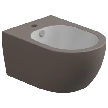 Биде подвесное биколор GSG Ceramic Design Like LKBISOBI000/029 White/Tortora Matt