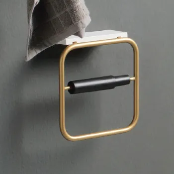 Бумагодержатель с белой полкой Bertocci Mettitutto, никель 11387036000