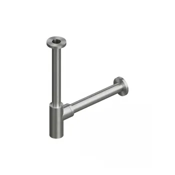 Сифон QuadroDesign  для раковины цвет Brushed Stainless Steel SI006-AS