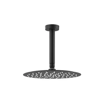 Верхний душ Ramonsoler потолочный круглый нержавеющая сталь чёрный BV02RM250NM