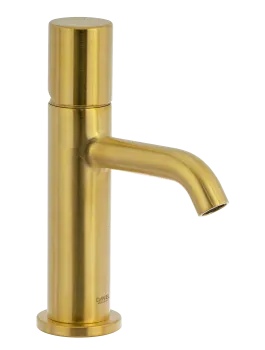 Смеситель для раковины Daniel Trilogy TG606NDP золото брашированное