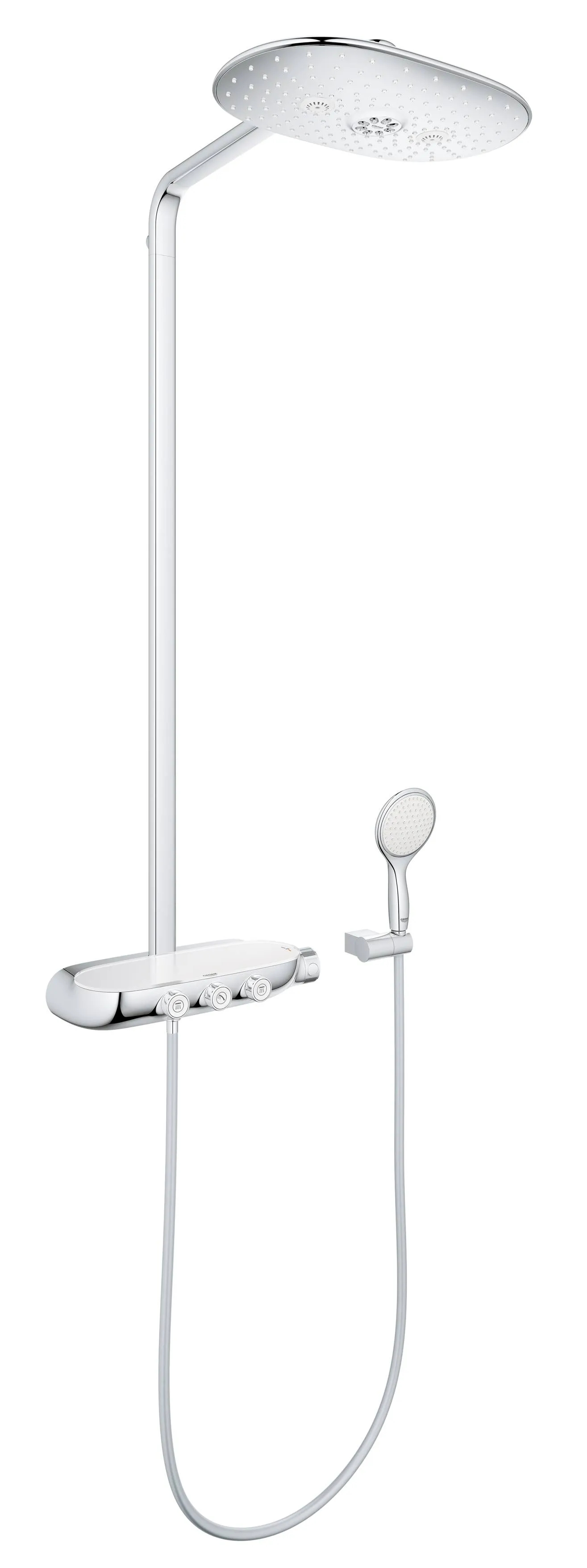 Душевая система Grohe Rainshower Smart Control 26250LS0 белая луна