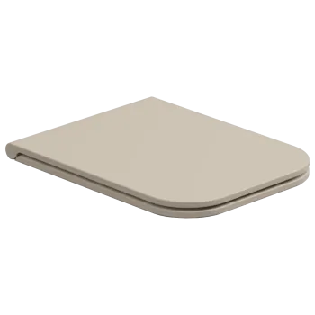 Крышка с сиденьем для подвесного унитаза с микролифтом GSG Ceramic Design Brio BRCOPRSLTICR034 Sabbia Matt